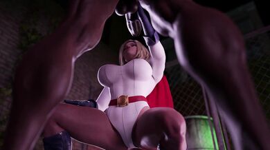 The Muscular Maiden and Her Humongous BBC Toy