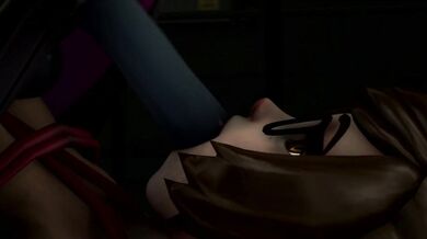 Anal Sex With A Cute Kitten - Part 2: Mei x Widowmaker
