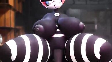 Watch as a puppet gets penetrated by various objects in this twisted adult fantasy video!