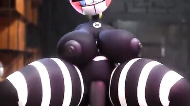 Watch as a puppet gets penetrated by various objects in this twisted adult fantasy video!