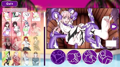 Watch the hot tentacle beach party where the babes have no shame in fapping themselves to multiple tentacles attacking them from all directions!