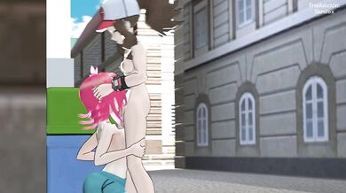 Ashley is a dirty whore who gets fucked by her stepbrother in the ass on their grandparents farm