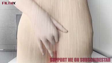 Wet, Soapy and Fully Erect! The Shower Time After a Hard Workout?
