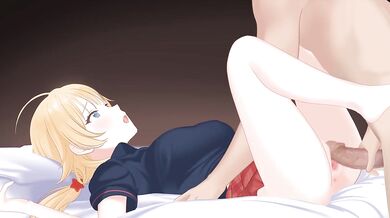 Watch as Hachimiya and Meguru engage in a steamy, sensual threesome with their new lover, Najar!