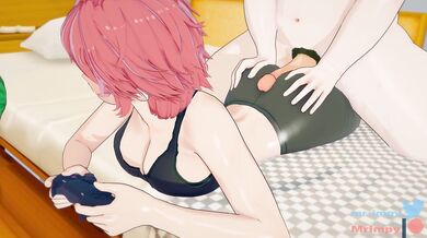 Tomo-chan is a girl! Tomo NTRed while gaming with Jun [MrImpy]