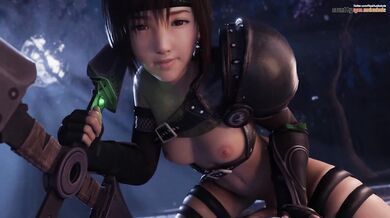 Watch Yuffie ride on top of LazyProcrastinator like a pony in this hot new hentai porn video!