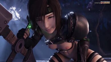 Watch Yuffie ride on top of LazyProcrastinator like a pony in this hot new hentai porn video!