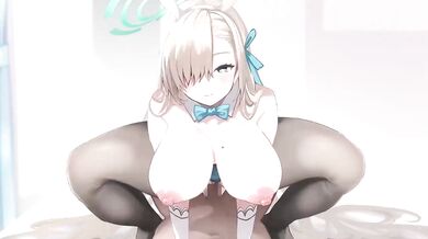 Exploring the Depths of Love with Asuna and Momochi in a Bunny Suit