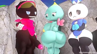 Watch the intense competition between Leviathan and his opponents in this hot and steamy hentai scene