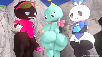 Watch the intense competition between Leviathan and his opponents in this hot and steamy hentai scene