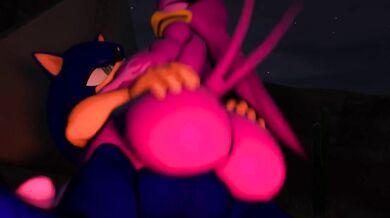 Bikini-clad Babes on an Epic Ride: Wave Surfing with Sonic [saucer turns]