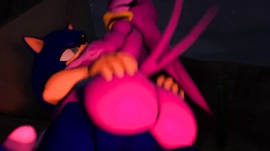 Bikini-clad Babes on an Epic Ride: Wave Surfing with Sonic [saucer turns]