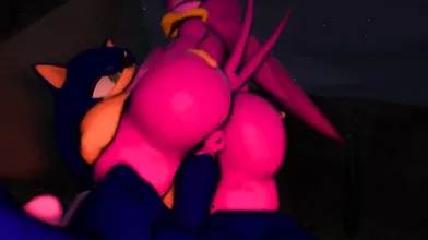 Bikini-clad Babes on an Epic Ride: Wave Surfing with Sonic [saucer turns]