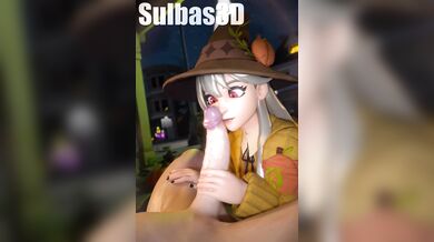 Lexa receives a mysterious Halloween candy that leaves her tongue tingling in more ways than one