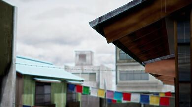 Delivery Man with a Blue Tool - Nyakumis Tiny Package