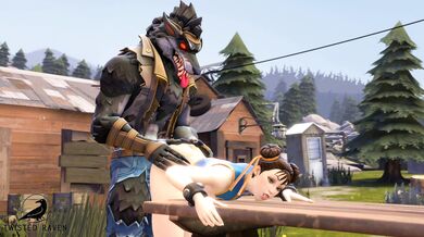 Rebooted into the world of Fortnite, Chun-Li and Diren finds themselves in an erotic adventure that will leave them breathless