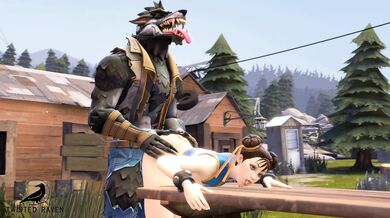 Rebooted into the world of Fortnite, Chun-Li and Diren finds themselves in an erotic adventure that will leave them breathless