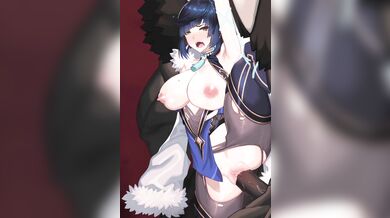 The Sexual Exploration of Yelan, a Young and Curious Fish-Woman (Gen Shi Impact)