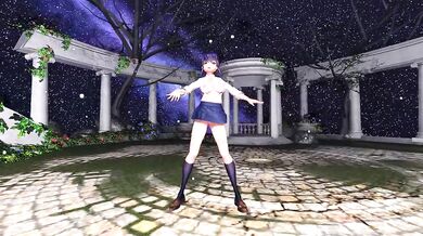 Mio Aoshiros First Time as a Tomboy - [MMD]!