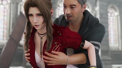 Aerith Gainsboroughs Unexpected Visitor Leaves a Jerk in Her Bedroom