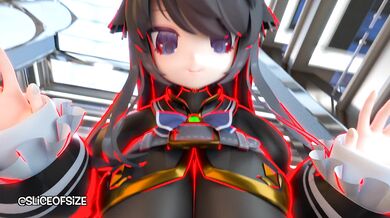 The witch Svar has a magical growth spell that affects anyone who consumes her special pizza slice