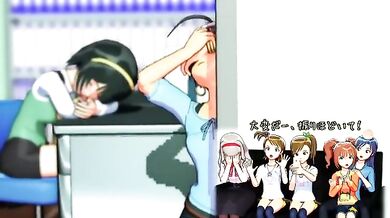 Sexy Lingerie Model Poses in the Bedroom while her Boyfriend Watches from Afar