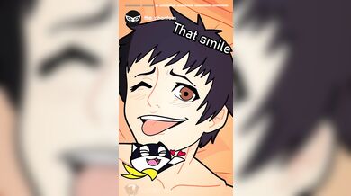 Joker and Mishima (Lucky Lui) from Persona 5 get lucky in a porn video!