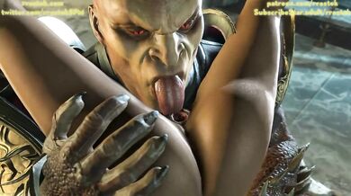 Watch this hot and steamy adult movie featuring Jade and Shao Kahn (both nude) in a sensual encounter that will leave you breathless