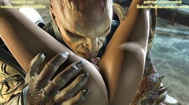 Watch this hot and steamy adult movie featuring Jade and Shao Kahn (both nude) in a sensual encounter that will leave you breathless