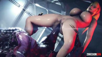 Watch as this innocent maiden gets possessed by a demonic entity and becomes a whore for his pleasure!