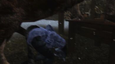 A hot Khajiit stallion takes his human lover on the dining table for a wild ride!