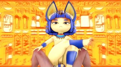 Draculas Castle: The Demons Cry - Plus Eights Ankha video, 02 (Music Effect)