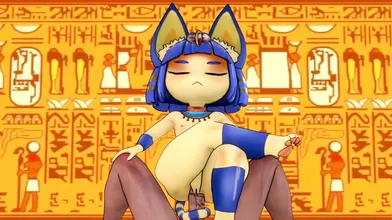 Draculas Castle: The Demons Cry - Plus Eights Ankha video, 02 (Music Effect)