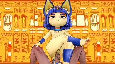 Draculas Castle: The Demons Cry - Plus Eights Ankha video, 02 (Music Effect)