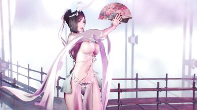 Hey, Tifa! Dance with me in the DLC universe at age 21!