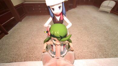 Watch this sexy Pokémon Sun & Moon HMV: Battle! Wild Pokémon porn video where two hot girls fight and have fun with their Pokémon