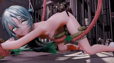 I hope you enjoy my newest release, Miku and the Insect Tentacle Hentai