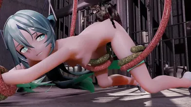 I hope you enjoy my newest release, Miku and the Insect Tentacle Hentai