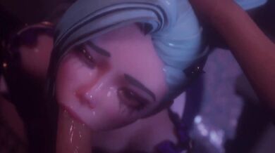 Babysitter Seraphine Gets a Hot Blowjob from KittyyEvil