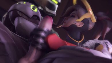 Mercy and Genjis Intimate Love Affair [Hentai Porn] 1080p
