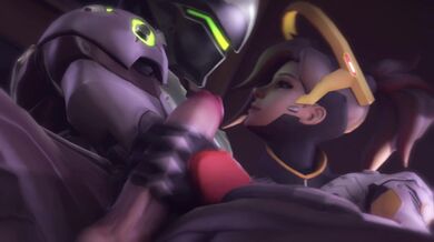Mercy and Genjis Intimate Love Affair [Hentai Porn] 1080p