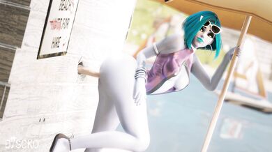 A sexy widow seeks out a man with a massive cock to fuck her in the ass through a glory hole while getting pleasured by an unknown dick