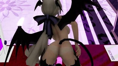 Seduction of Haku, Rin and Miku - Succubus Orgy