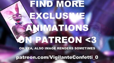 The Scratazone Vigilante: Confetti Bouncing Animation Loop!