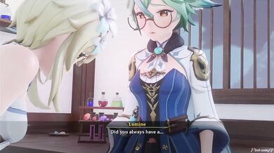 One night in Mondstadt, a happy accident occurred when two strangers met and ended up having wild sex in public