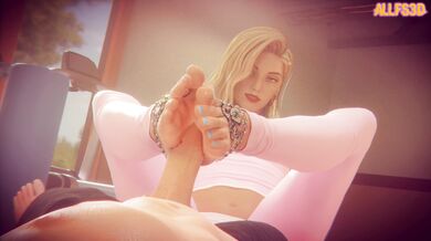 Watch hot yoga instructor Alice give a footjob in stunning 4K resolution!