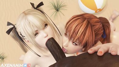 Blow Jobs of Marie Rose and Kasumi