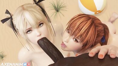 Blow Jobs of Marie Rose and Kasumi