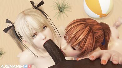 Blow Jobs of Marie Rose and Kasumi