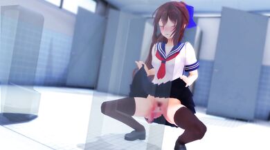 Tales of a Futanari in the Public Urinal